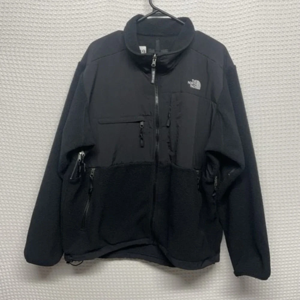 The North Face Denali Black Polartec Fleece Full Zip Jacket Men XL El Salvador